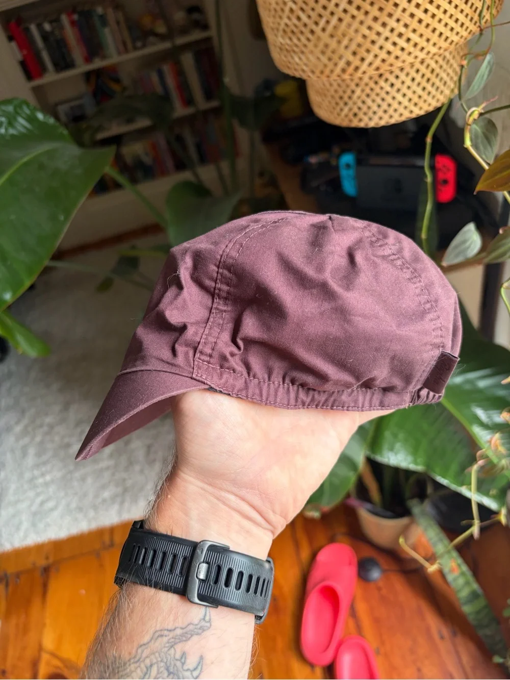 Rapha Men's Burgundy Cycling Cap